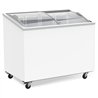 Ladă frigorifică cu capac din sticlă, 297 L, Combi Steel