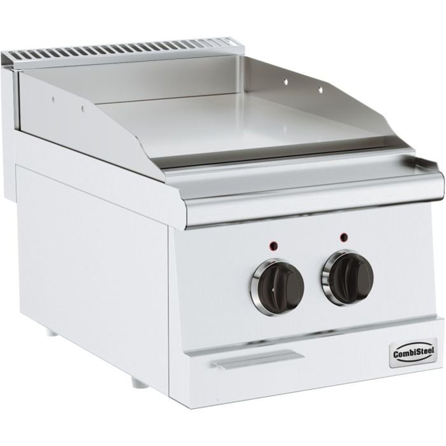 Grătar electric, 600 mm, cu plăci de gătit, BASE 600 EL. FRY TOP, Combi Steel