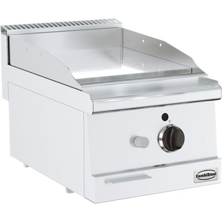 Plită de gătit, Fry Top din oțel inoxidabil, BASE 600 GAS FRY TOP CHROME, Combi Steel