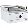 Grătar pe gaz cu piatră vulcanică, 600 mm, BASE 600 GAS LAVA STONE GRILL, Combi Steel