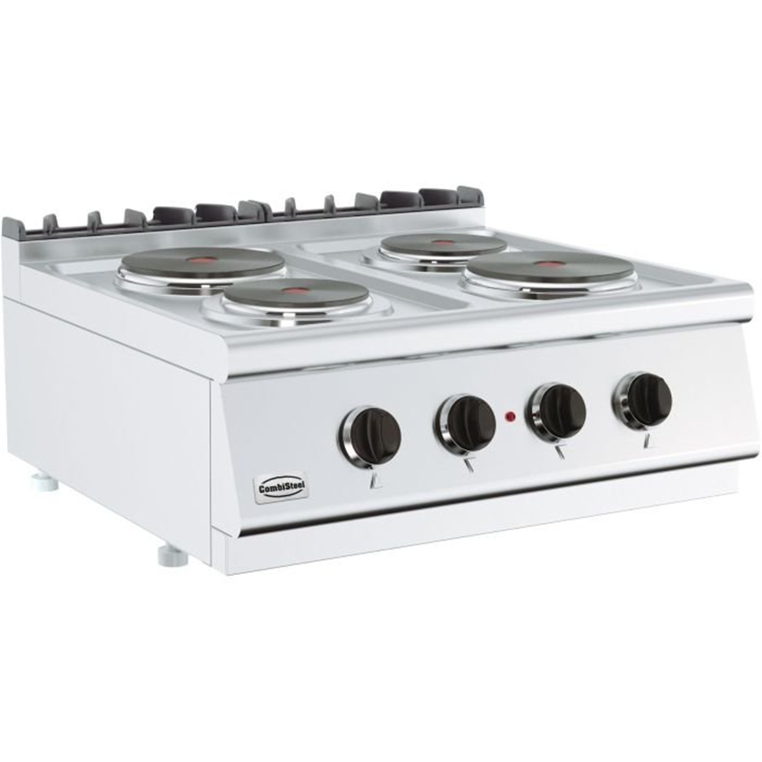 Plită electrică, 4 zone de gătit, BASE 700 ELECTRIC RANGE 4 PL., Combi Steel