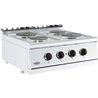 Plită electrică, 4 zone de gătit, BASE 700 ELECTRIC RANGE 4 PL., Combi Steel