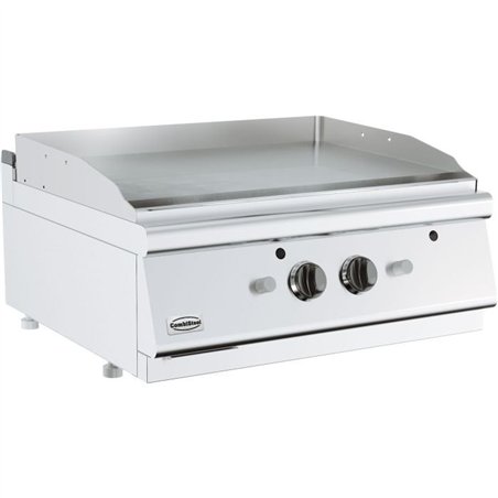 Plită de gătit, gaz, suprafață cromată, BASE 700 GAS FRY TOP CHROME, Combi Steel