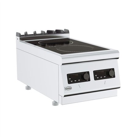 Plită electrică cu inducție, 2 zone de gătit, BASE 700 INDUCTION ELECTRIC RANGE 2 PL., Combi Steel