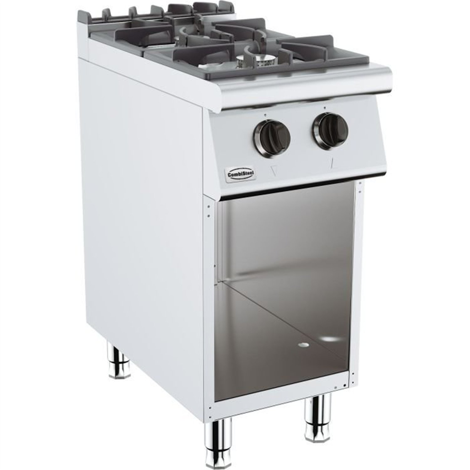 Aragaz pe gaz, 2 arzătoare, BASE 700 GAS RANGE 2 BU., Combi Steel