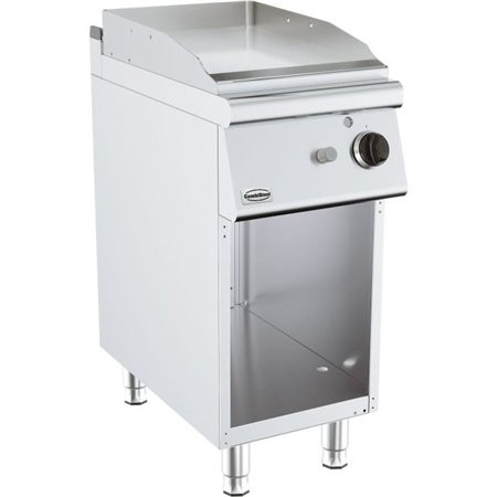 Plită de gătit, cu suprafață cromată, gaz, BASE 700 GAS FRY TOP CHROME, Combi Steel