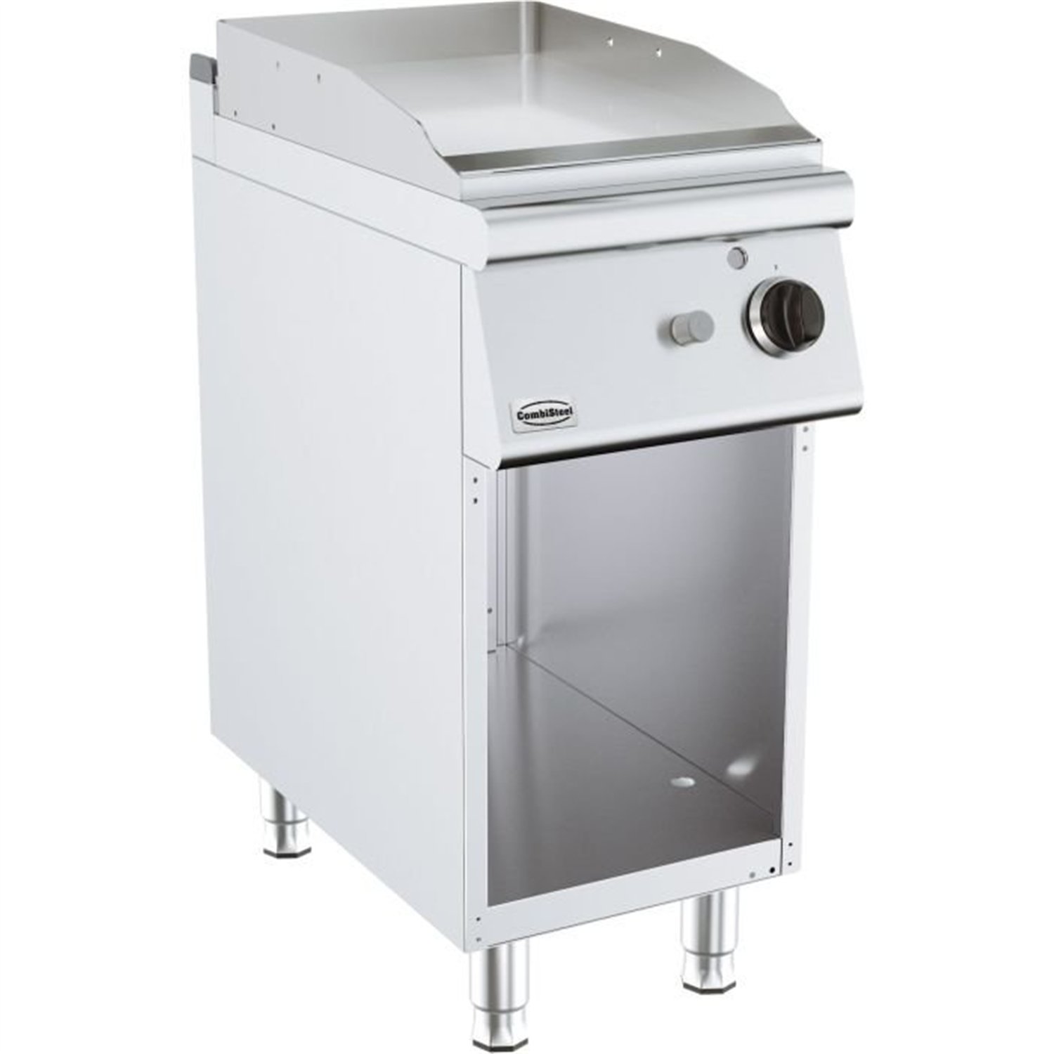 Plită de gătit, cu suprafață cromată, gaz, BASE 700 GAS FRY TOP CHROME, Combi Steel