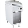 Plită de gătit, cu suprafață cromată, gaz, BASE 700 GAS FRY TOP CHROME, Combi Steel