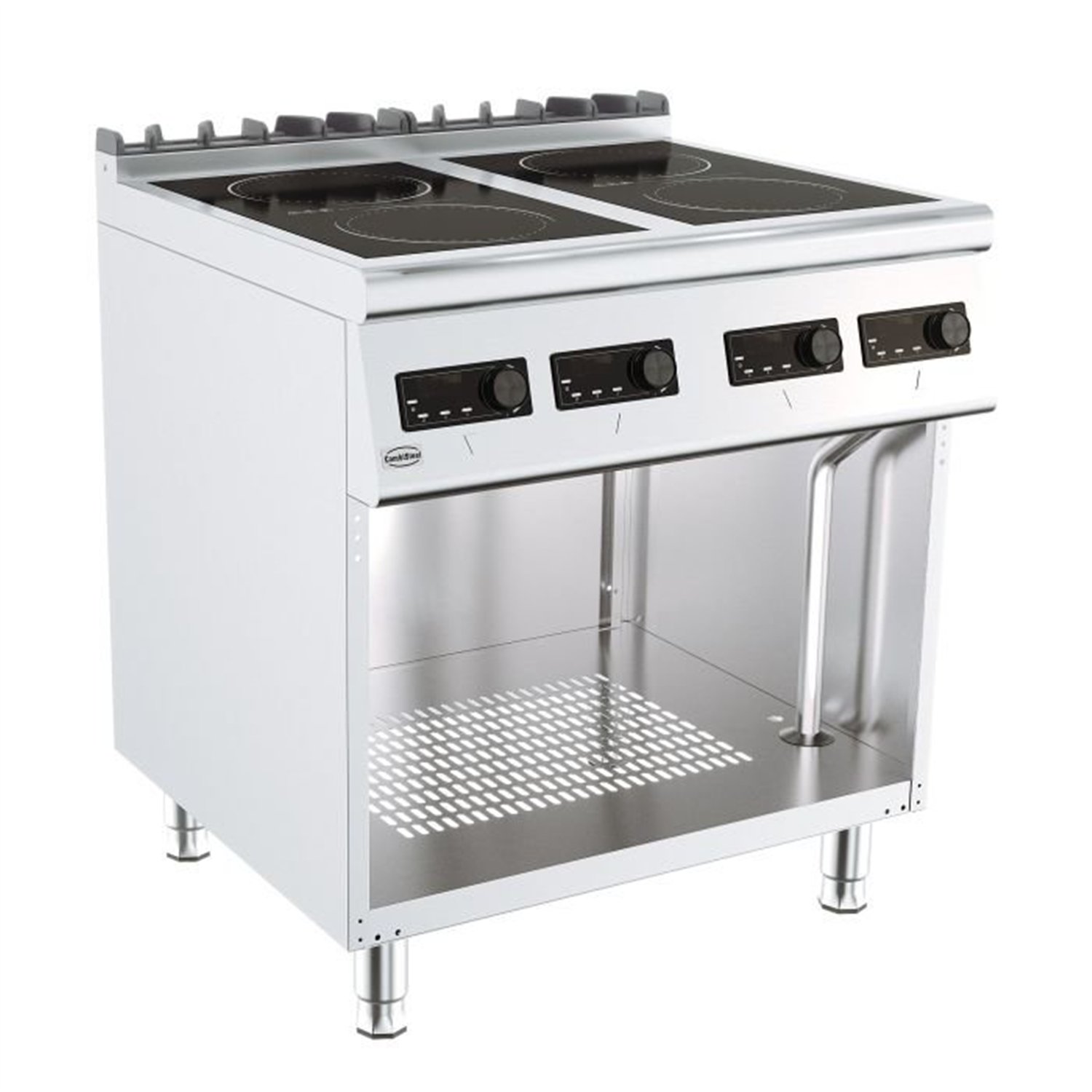 Plită electrică cu inducție, 4 zone de gătit, BASE 700 INDUCTION ELECTRIC RANGE 4 PL., Combi Steel