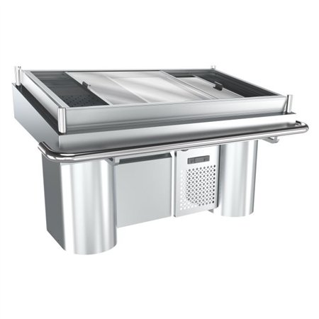 Centrala frigorifică pentru pește, 2 uși, 1.5 m, Combi Steel