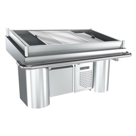 Centrala frigorifică pentru pește, 2 uși, 1.5 m, Combi Steel