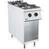Aragaz profesional pe gaz, 2 arzătoare, BASE 900 GAS RANGE 2 BU., Combi Steel