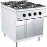Aragaz pe gaz, 4 arzătoare, BASE 900 GAS RANGE 4 BU., Combi Steel