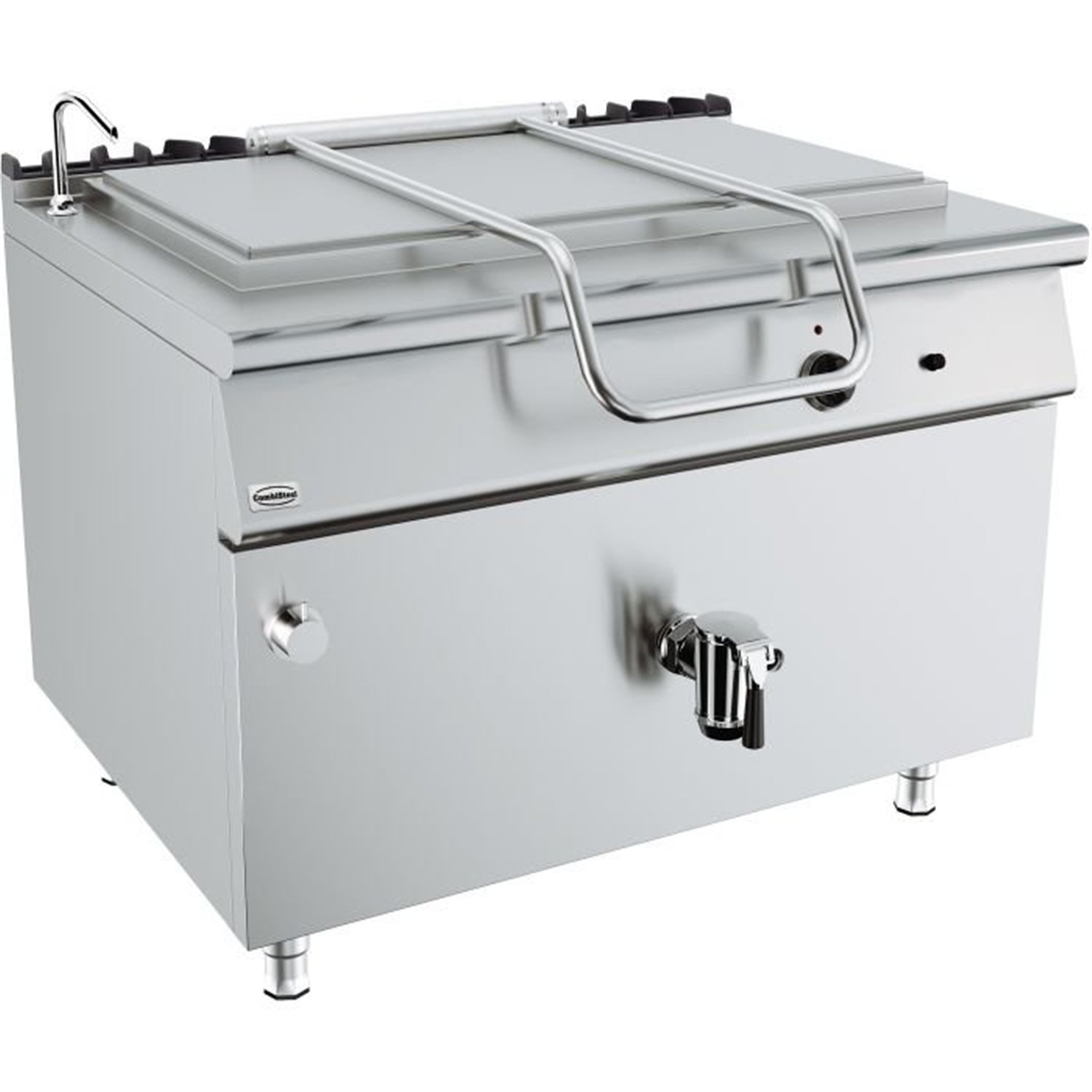 Vas de fiert gaz, 250L, încălzire indirectă, BASE 900 GAS BOILING PAN 250L - INDIRECT HEATING, Combi Steel