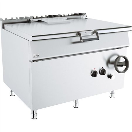 Tigaie basculantă, capacitate 120L, BASE 900 EL, Combi Steel