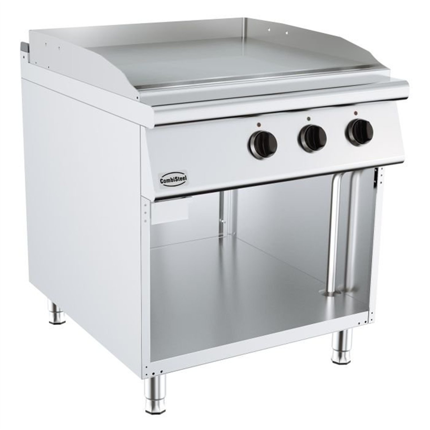 Plită electrică, Fry Top din oțel inoxidabil, BASE 900 EL. FRY TOP CHROME, Combi Steel