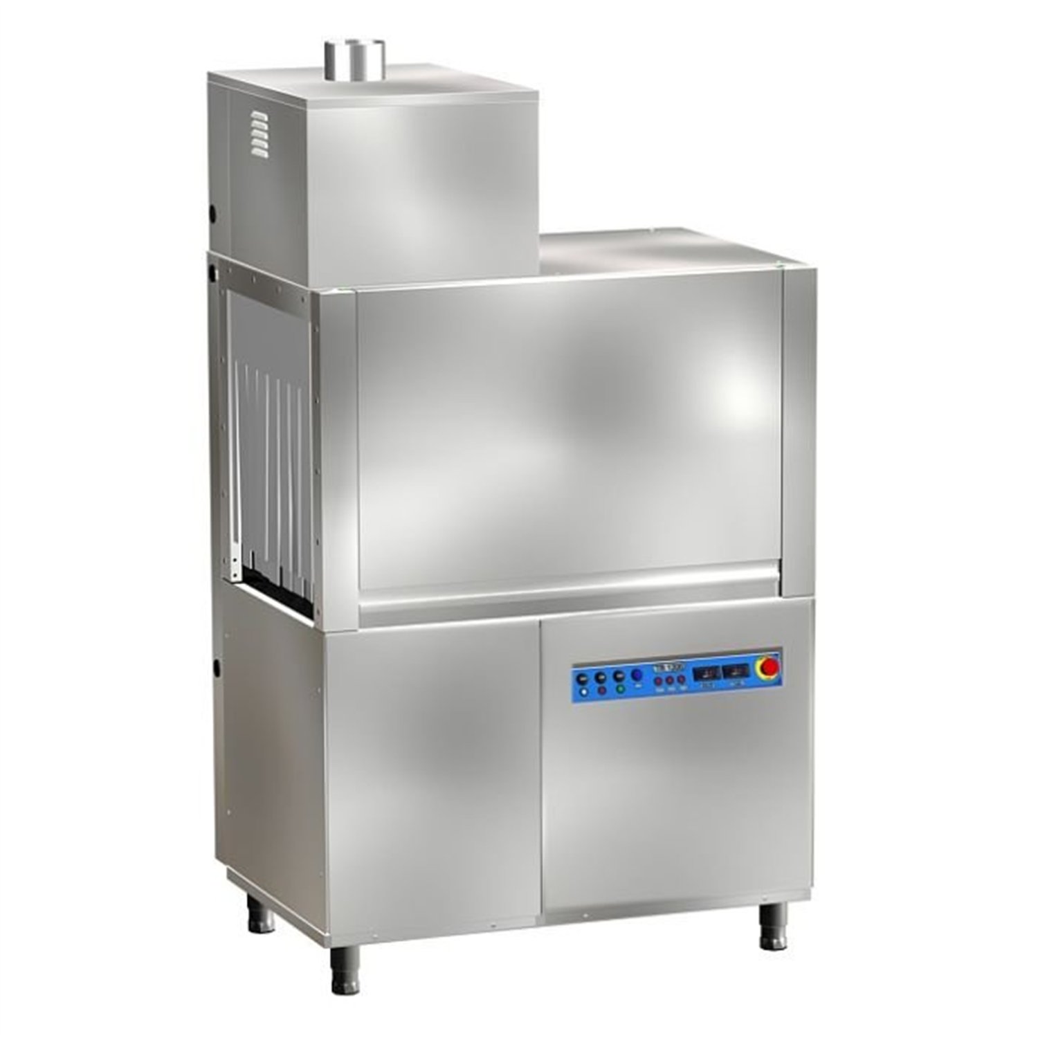 Mașină de spălat vase cu bandă transportoare, capacitate mare, PL RACK CONVEYOR DISHWASHER CD, Combi Steel