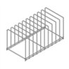 Raft pentru tăvi, inox, 10 tăvi, SS TRAY RACK 10, Combi Steel