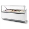 Vitrină frigorifică pentru înghețată, 20 litri, ICE CREAM DISPLAY MILLENIUM 20 *TRANSPORT ON REQUEST*, Combi Steel