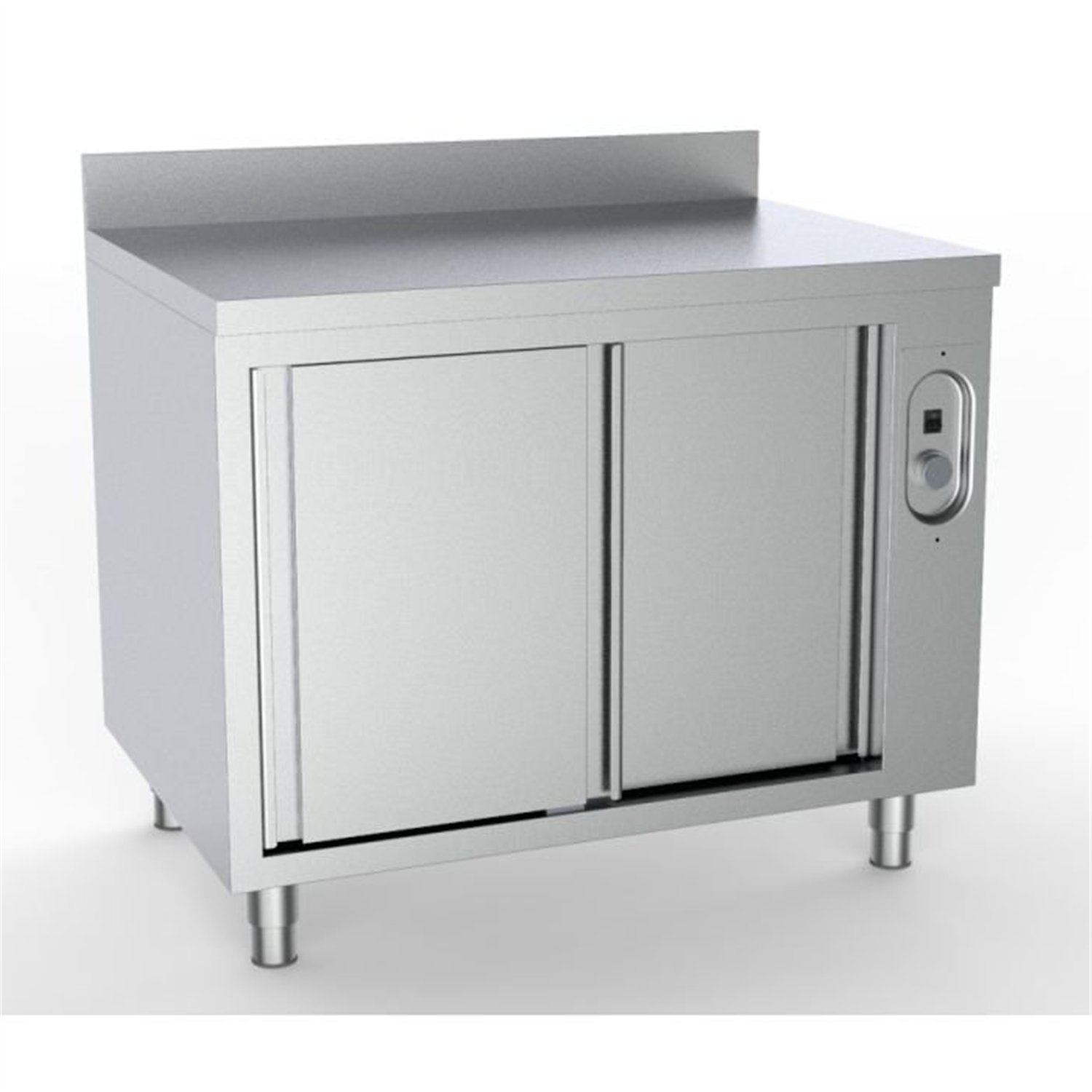 Dulap încălzit cu spate, 1800 mm, Combi Steel