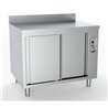 Cupa încălzită, cu spate, 700 HEATED CUPBOARD UPSTAND 2000, Combi Steel