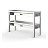 Raft încălzit ceramic, 2 niveluri, 6 încălzitoare de 250W, OVERSHELF CERAMIC HEATED 2 LEVEL 1000, Combi Steel.