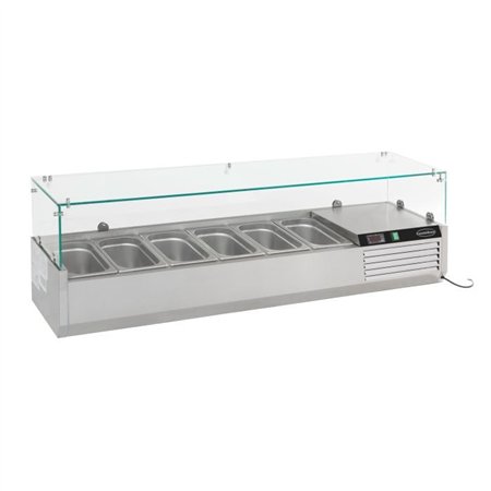 Blat frigorific, 6 compartimente 1/3 GN, Combi Steel