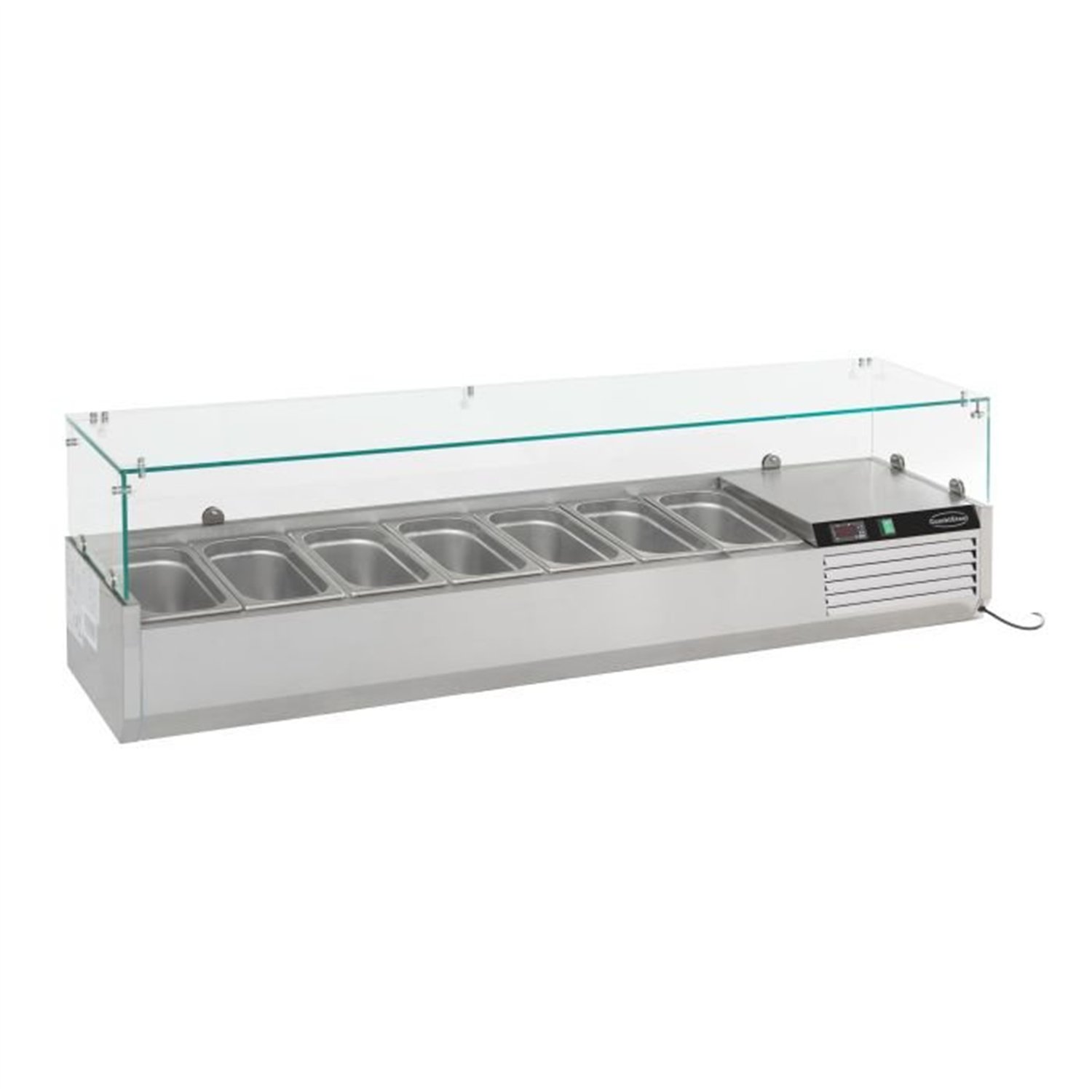 Blat frigorific, 7 compartimente 1/4 GN, Combi Steel