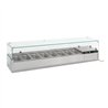 Blat frigorific, 8 compartimente GN 1/3, REFRIGERATED COUNTER TOP 1/3 GN x 8, Combi Steel