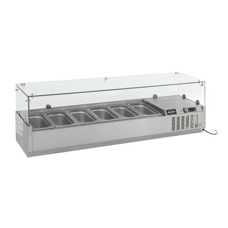 Blat refrigerat, 1/4 GN x 8 compartimente, Combi Steel