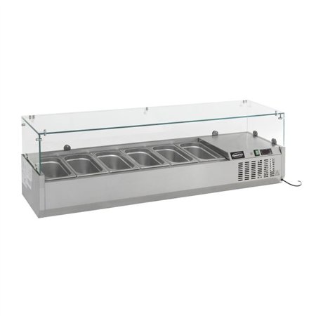 Blat frigorific, 6 compartimente 1/3 GN, Combi Steel