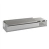 Blat refrigerat, 10 compartimente GN 1/4, inox, Combi Steel
