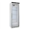 Refrigerator cu ușă din sticlă, 1 compartiment, Combi Steel