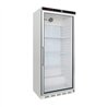 Refrigerator cu ușă din sticlă, 1 compartiment, Combi Steel