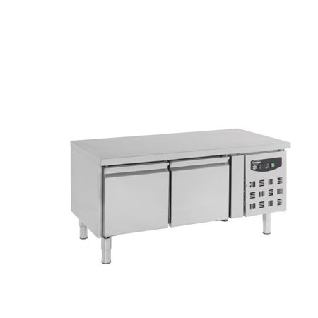 Masă frigorifică, 2 uși, înălțime 650 mm, REFRIGERATED COUNTER 650 HEIGHT 2 DOORS, Combi Steel