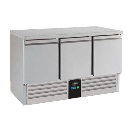 Mese refrigerate, 3 uși, linie energetică, echipată cu evaporator, Combi Steel