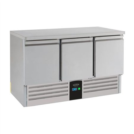 Mese refrigerate, 3 uși, linie energetică, echipată cu evaporator, Combi Steel