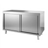 Masă de lucru cu uși glisante, 2000 mm, 700 WORKTABLE SLIDING DOORS 2000, Combi Steel
