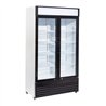Vitrină frigorifică cu 2 uși din sticlă, BEZ-750 GD, Combi Steel