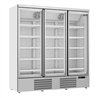 Congelator cu 3 uși din sticlă, JDE-1530F, Combi Steel