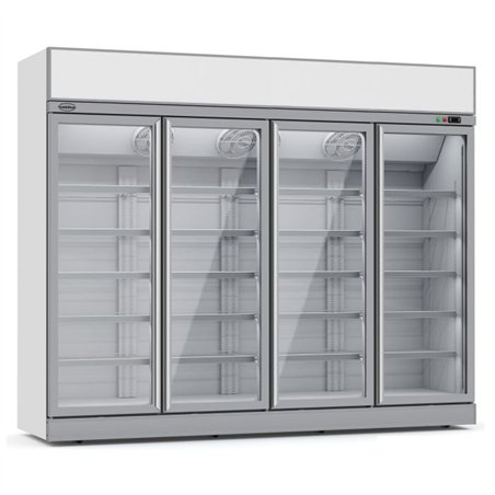 Vitrină frigorifică cu 4 uși din sticlă, model INS-2060R, marca Combi Steel *TRANSPORT PE CERERE* **Notă: curent de pornire mai 