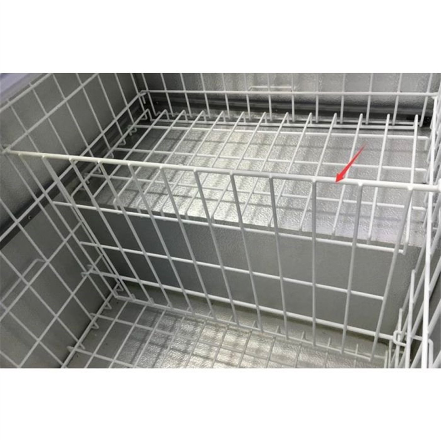 Separator pentru ladă frigorifică, 2 compartimente, model 7455.25/26, Combi Steel