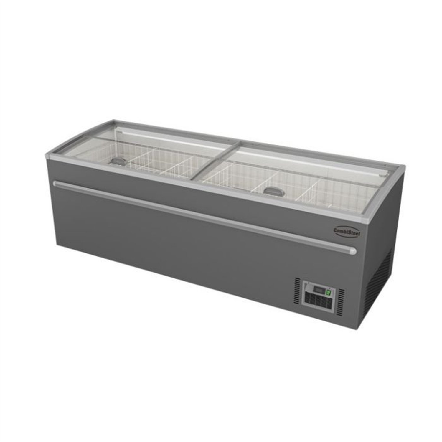 Ladă frigorifică, 2500 litri, dezghețare automată, gri, Combi Steel