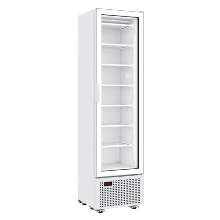 Congelator cu ușă din sticlă, 221L, Combi Steel