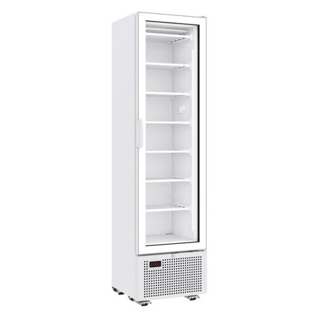 Congelator cu ușă din sticlă, 221L, Combi Steel