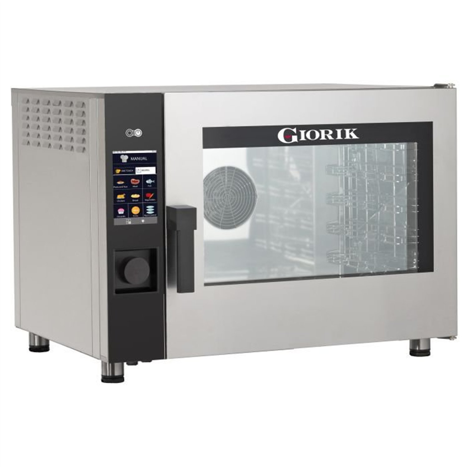 Cuptor cu convecție și abur, 5 tăvi GN 1/1, Combi Steel