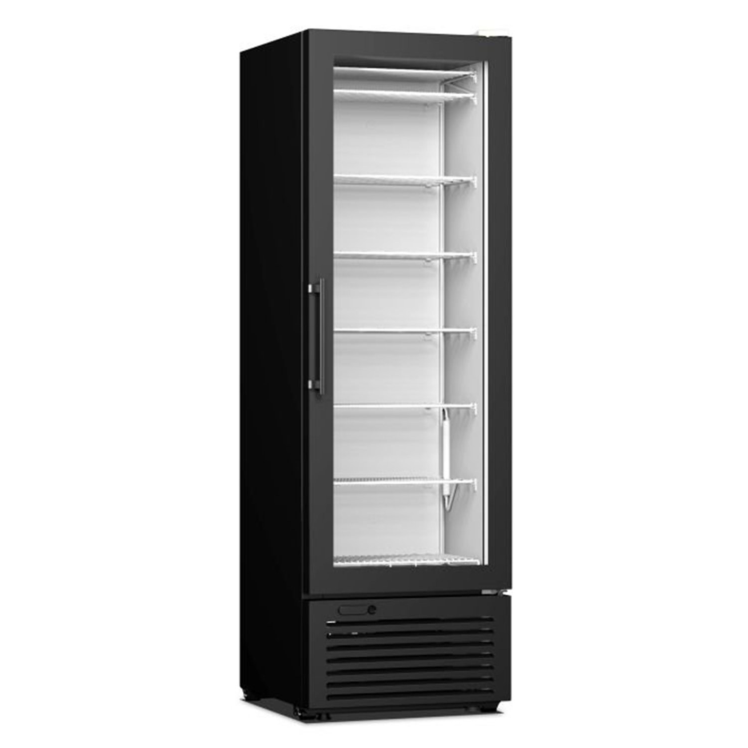 Congelator pentru înghețată, cu ușă din sticlă completă, 300 litri, Combi Steel