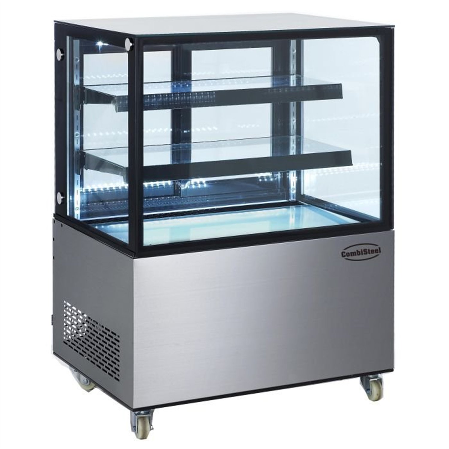 Vitrină frigorifică, 270L, Combi Steel