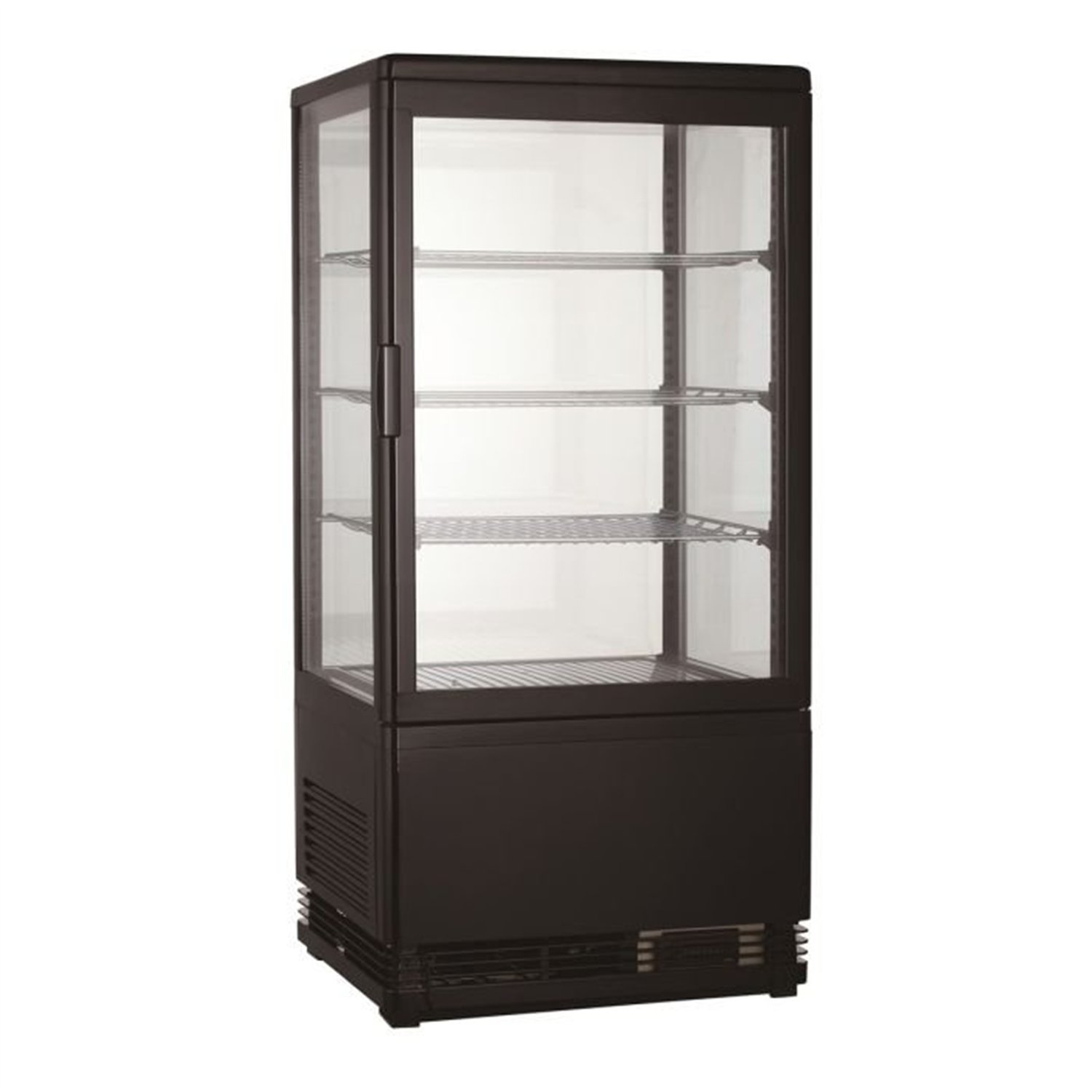Vitrină frigorifică, 68L, neagră, COLD DISPLAY 68L BLACK, Combi Steel