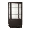 Vitrină frigorifică, 68L, neagră, COLD DISPLAY 68L BLACK, Combi Steel